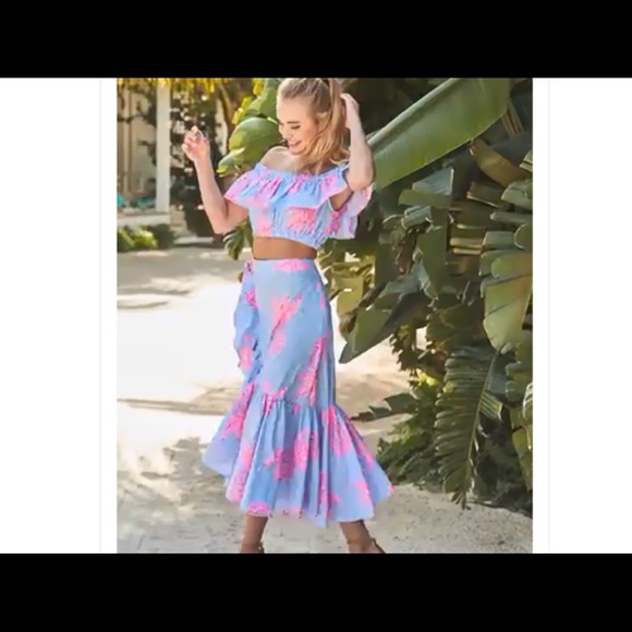💃NWT Lilly Pulitzer 14 LARISSA Dress Skirt Set 💃 - Picture 4 of 8